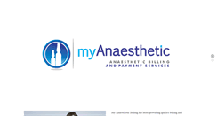 Desktop Screenshot of myanaesthetic.com.au
